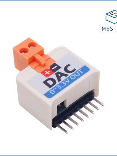 M5StickC DAC HAT MCP4725