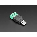 USB-A Male Plug to 5-pin Terminal Block - Image 1