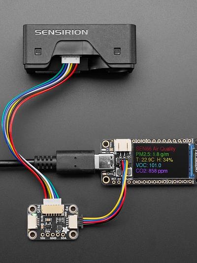 Adafruit SEN6x Breakout for Sensirion SEN66 - STEMMA QT / Qwiic