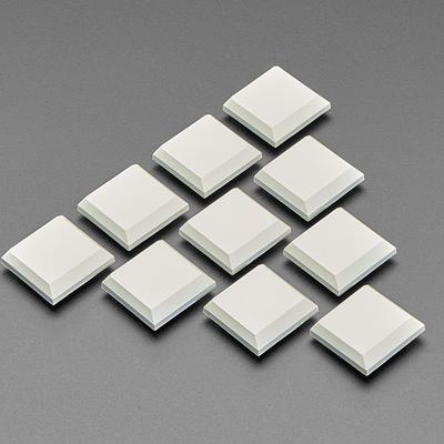 Kailh CHOC Slim Key Caps - Milky White - 10 pack