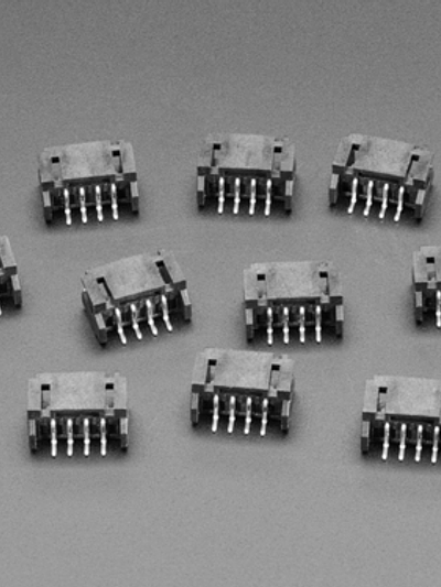 JST PH 4-pin Horizontal Connector (10-pack)