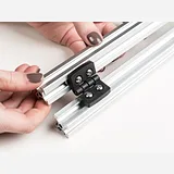 Plastic Hinge for 20x20 Aluminum Extrusion - Image 4