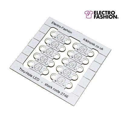 Electro-Fashion, Sewable 5mm LED Holder, pack of 10
