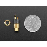Panel Mount 1/8 (3.5mm) TRS Jack Connector - Image 4