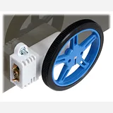 120:1 Mini Plastic Gearmotor, Offset 3mm D-Shaft Output - Image 10
