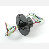 Slip Ring with Flange - 22mm diameter, 6 wires, max 240V @ 2A - Image 4