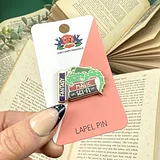 Fantasy Magic Scifi Book Lapel Pin - Image 3