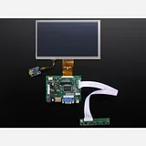 HDMI 4 Pi: 7 Display w/Touchscreen 1024x600- HDMI/VGA/NTSC/PAL - Image 5