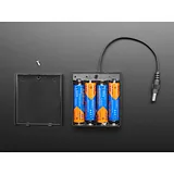 4 x AA Battery Holder with 2.1mm Plug and On/Off Switch - Image 2