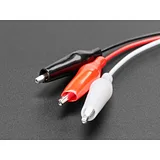 JST PH 3-pin Plug to Color Coded Alligator Clips Cable - Image 2