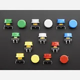 Colorful Round Tactile Button Switch Assortment - 15 pack - Image 2
