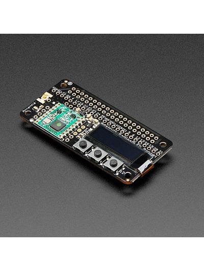Adafruit RFM69HCW Transceiver Radio Bonnet - 868 or 915 MHz - RadioFruit