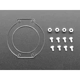 Clear Acrylic Lens Holder + Hardware Kit for HalloWing - Image 1