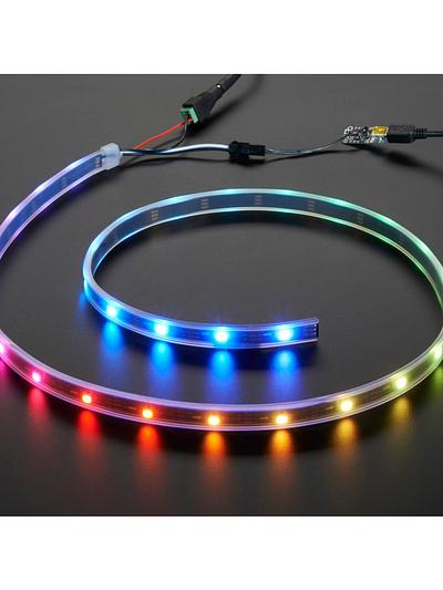 Adafruit NeoPixel LED Strip Starter Pack - 30 LED meter - Black