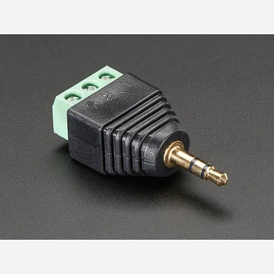 3.5mm (1/8) Stereo Audio Plug Terminal Block
