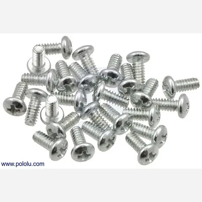 Machine Screw: #4-40, 1/4 Length, Phillips (25-pack)