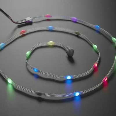 Adafruit NeoPixel Slim LED Dot Strand - 20 LEDs at 2" Pitch