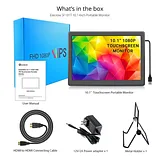 SF101T 10.1 Inch Touchscreen 1920x1080 IPS Monitor for Raspberry Pi - Image 2