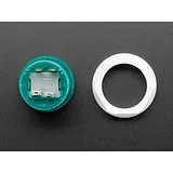 Mini LED Arcade Button - 24mm Green - Image 2