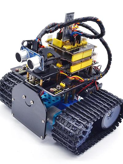 Keyestudio DIY Mini Tank V2.0 Smart Robot car kit for Arduino STEM