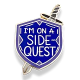 I'm On A Side Quest Lapel Pin - Image 1