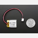 Lithium Ion Polymer Battery - 3.7v 150mAh - Image 3