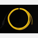 EL wire starter pack - Yellow 2.5 meter (8.2 ft) - Image 2