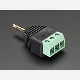 3.5mm (1/8) Stereo Audio Plug Terminal Block - Image 3