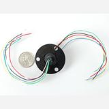 Slip Ring with Flange - 22mm diameter, 6 wires, max 240V @ 2A - Image 5