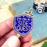 I'm On A Side Quest Lapel Pin - Image 2