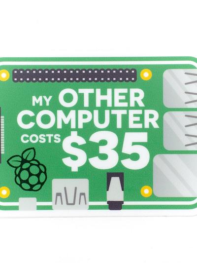 My other computer... sticker
