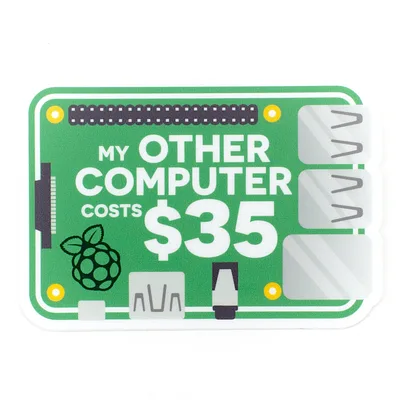 My other computer... sticker