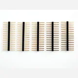 Extra-long break-away 0.1 16-pin strip male header (5 pieces) - Image 1