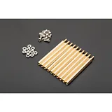 10 sets M3 * 50 hexagonal standoffs mounting kit - Image 1