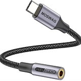 USB Type C Headphone Jack Adapter , Audio Adapter Aux to USB-C Dongle Cable Cord - Image 2