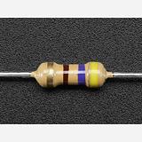 Through-Hole Resistors - 470 ohm 5% 1/4W - Pack of 25 - Image 3