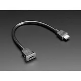 Snap-In Panel Mount HDMI Cable - 30cm - Image 1