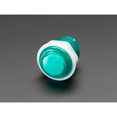 Mini LED Arcade Button - 24mm Green