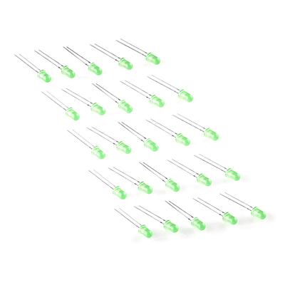 LED - Basic Green 5mm (25 pack)