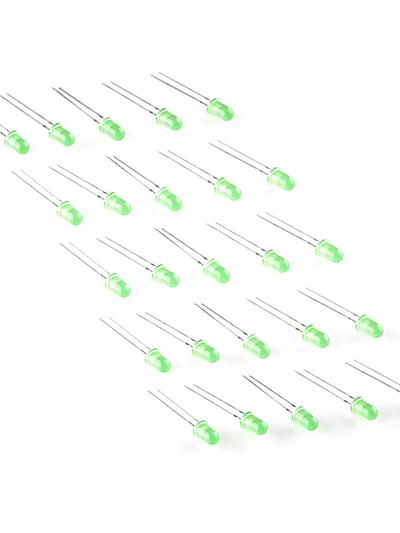 LED - Basic Green 5mm (25 pack)