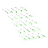 LED - Basic Green 5mm (25 pack) - Image 1