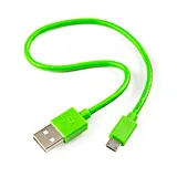 micro:bit USB Cable 300mm - Green - Image 1