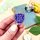 I'm On A Side Quest Lapel Pin - Image 4