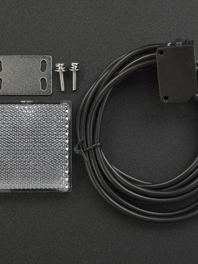 Waterproof Mirror Reflection Photoelectric Sensor Switch (10~100cm)