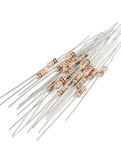 Resistor 10K Ohm 1/4 Watt PTH - 20 pack (Thick Leads)