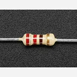 Through-Hole Resistors - 220 ohm 5% 1/4W - Pack of 25 - Image 3