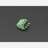 2.54mm/0.1 Pitch Terminal Block - 3-pin - Image 1