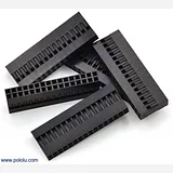 0.1 (2.54mm) Crimp Connector Housing: 2x16-Pin 5-Pack - Image 1