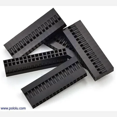 0.1 (2.54mm) Crimp Connector Housing: 2x16-Pin 5-Pack
