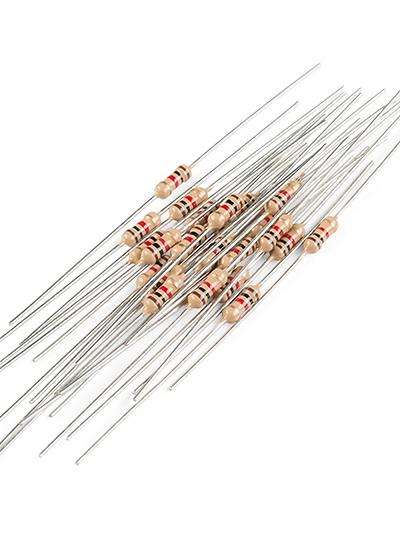 Resistor 1K Ohm 1/4 Watt PTH - 20 pack